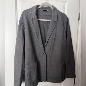 Gray J. Crew Blazer XXL